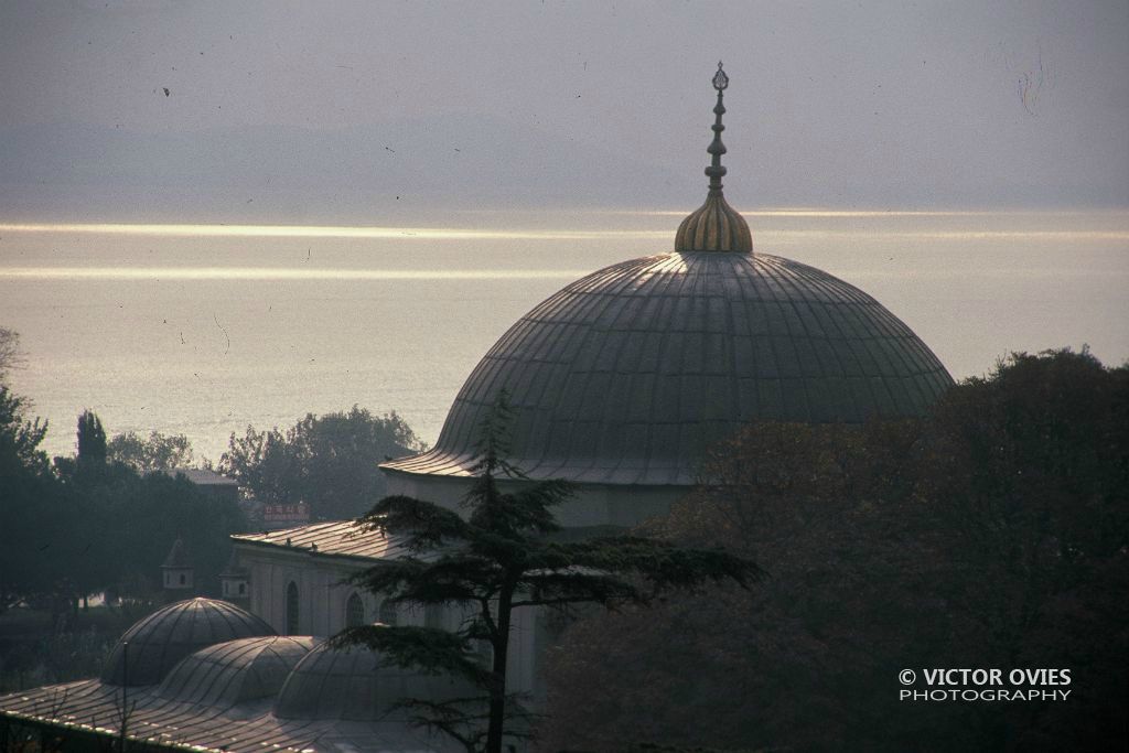 Istanbul in the morning mist